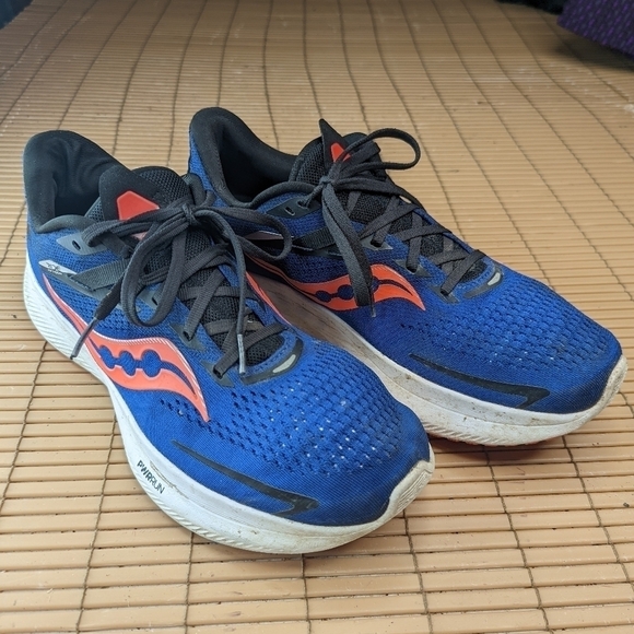 Saucony Mens Ride 15 S20729-16 Blue Running Shoes Sneakers Size 10.5 main image 5